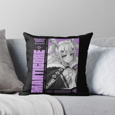 Manticore Arknights V 3 Color Throw Pillow