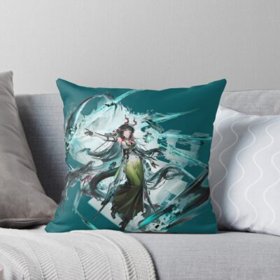Zhuang Fangyi Throw Pillow